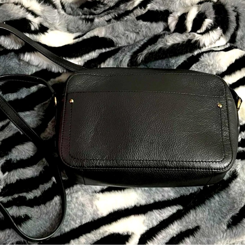 Cole Haan Black Leather Crossbody Bag